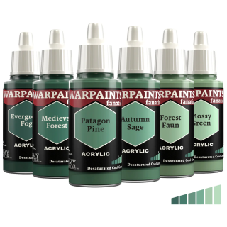 TAP - Warpaints Fanatic : Flexible Triad : Desaturated Cool Greens