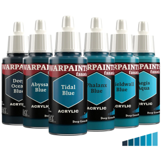 TAP - Warpaints Fanatic : Flexible Triad : Deep Green-Blues