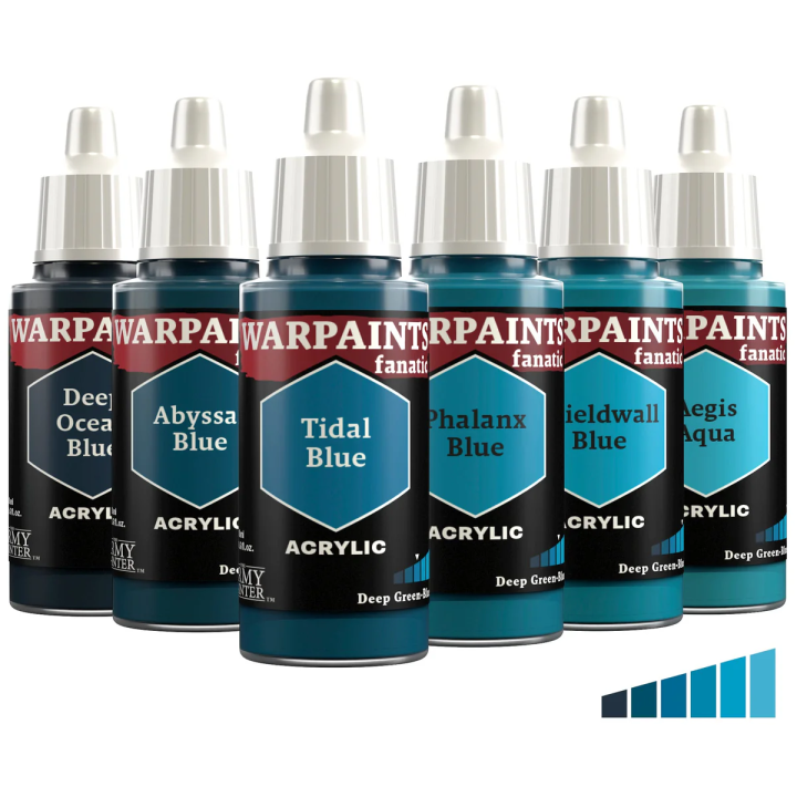 TAP - Warpaints Fanatic : Flexible Triad : Deep Green-Blues