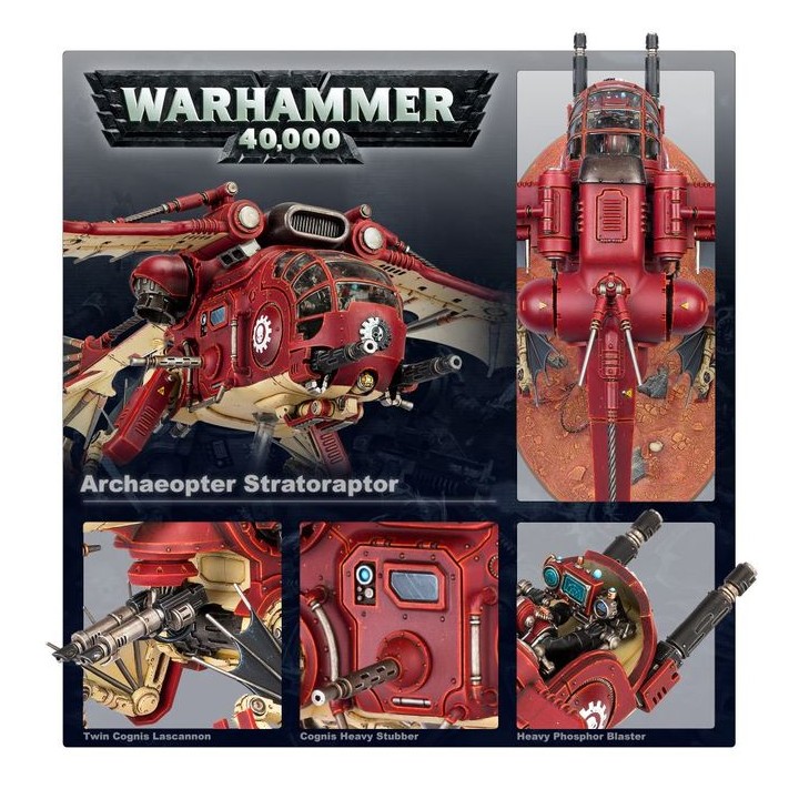 Archaeopter Stratoraptor - Adeptus Mechanicus - wh40k