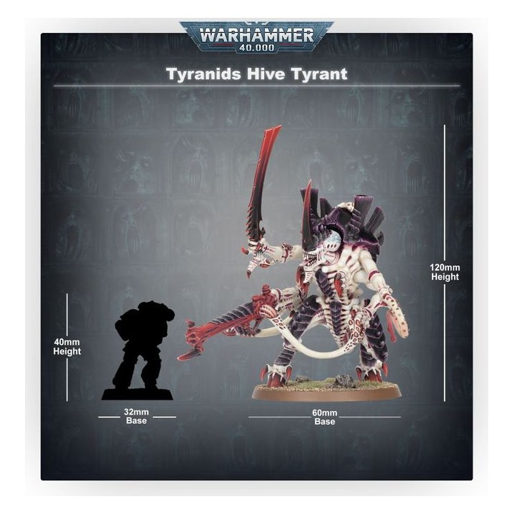 Tyran des Ruches - Tyranids - wh40k