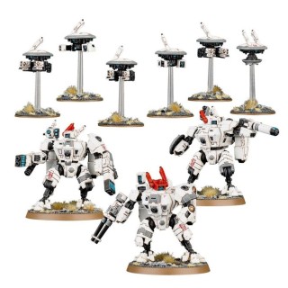 Équipe d’Exo-armures XV8 Crisis - T'au Empire - wh40k