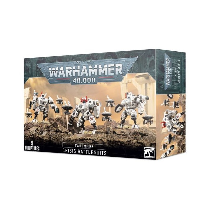 Équipe d’Exo-armures XV8 Crisis - T'au Empire - wh40k