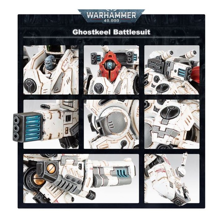 Exo-armure XV95 Ghostkeel - T'au Empire - wh40k