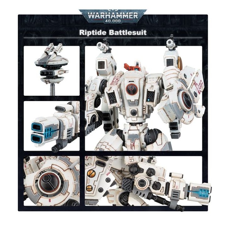 Exo-armure XV104 Riptide - T'au Empire - wh40k