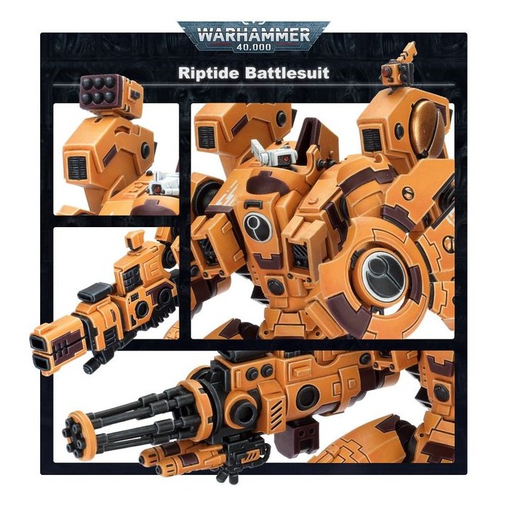 Exo-armure XV104 Riptide - T'au Empire - wh40k