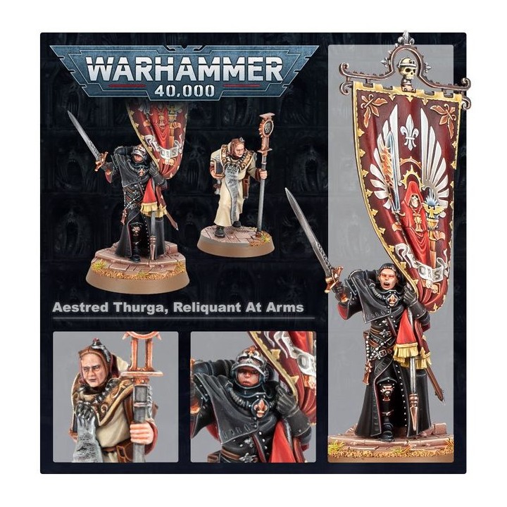 Aestred Thurga, Reliquante en Armes - Adepta Sororitas - wh40k