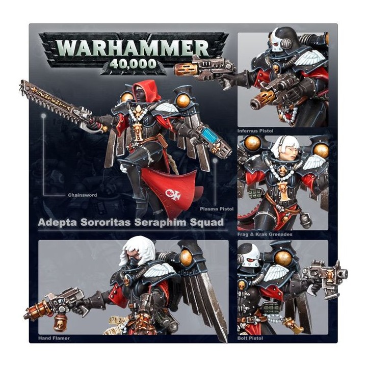 Seraphim Squad - Adepta Sororitas - wh40k