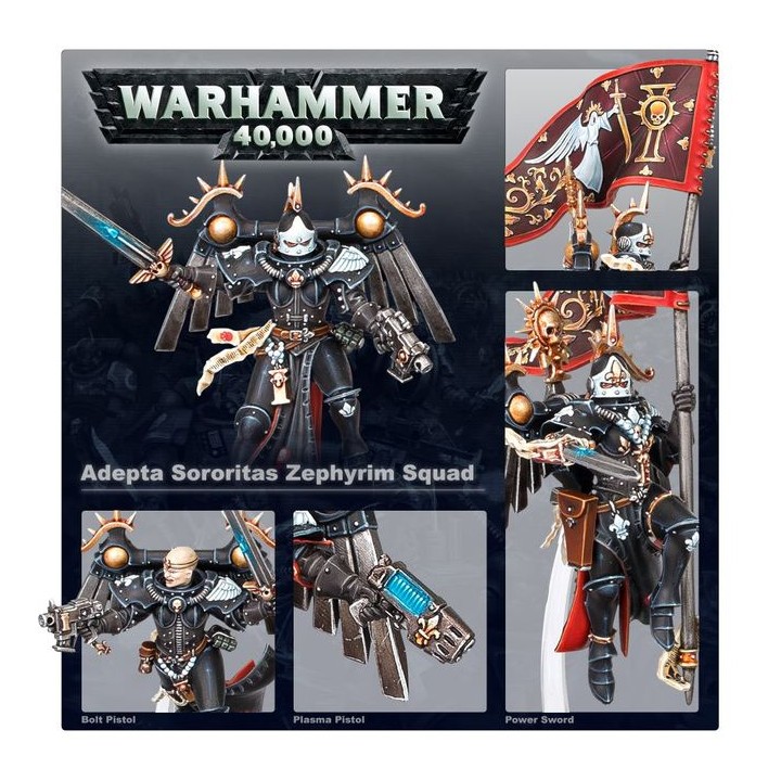 Seraphim Squad - Adepta Sororitas - wh40k