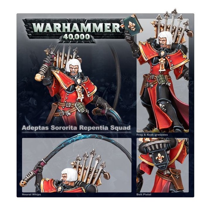 Repentia Squad - Adepta Sororitas - wh40k