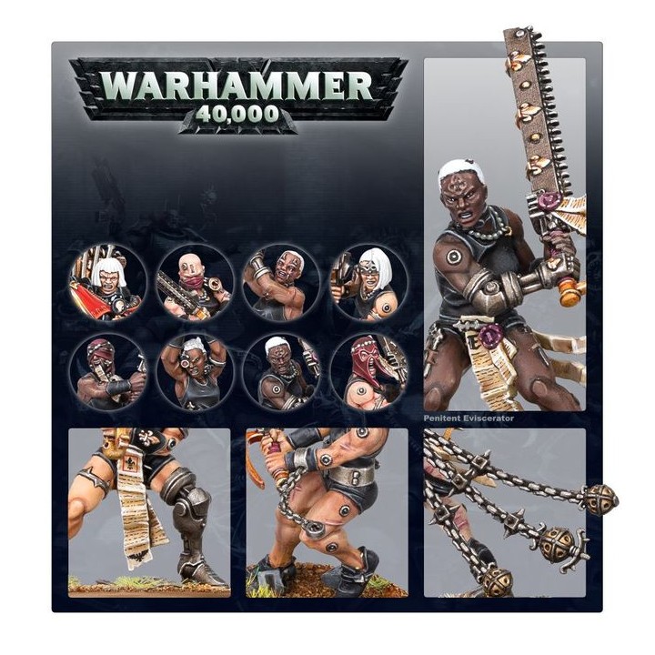 Repentia Squad - Adepta Sororitas - wh40k