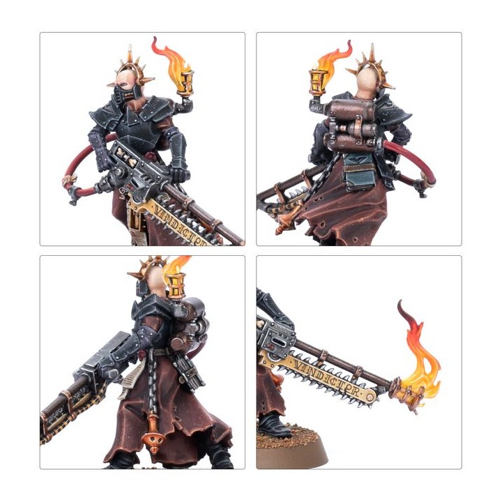 Prêtre du Ministorum avec Vindictor - Adepta Sororitas - wh40k