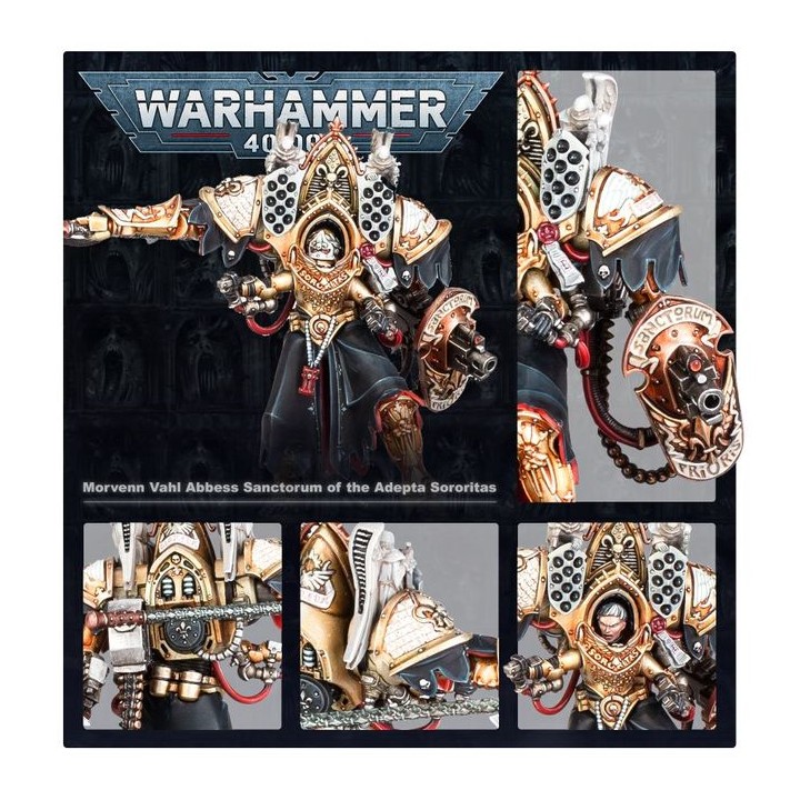 Morvenn Vahl, Abbesse Sanctorum de l'Adepta Sororitas - Adepta Sororitas - wh40k