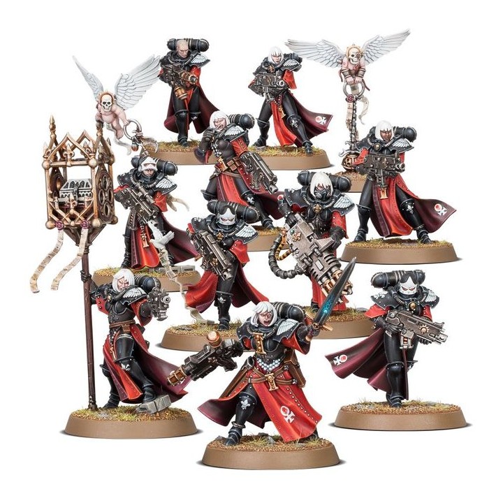 Escouade de Soeurs de Bataille de l'Adepta Sororitas - Adepta Sororitas - wh40k