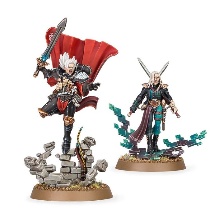 Daemonifuge – Ephrael Stern & Kyganil - Adepta Sororitas - wh40k
