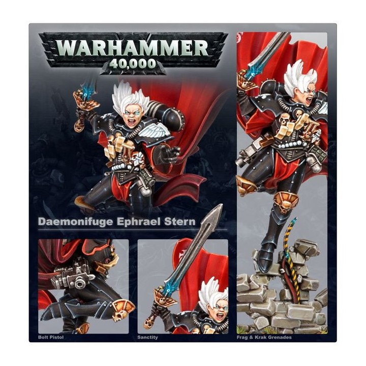 Daemonifuge – Ephrael Stern & Kyganil - Adepta Sororitas - wh40k
