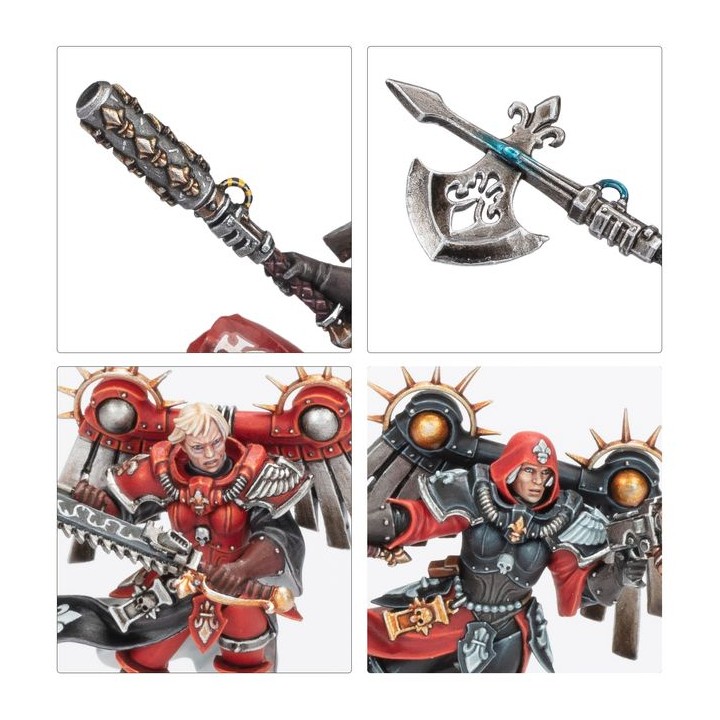 Chanoinesse à Réacteur Dorsal - Adepta Sororitas - wh40k