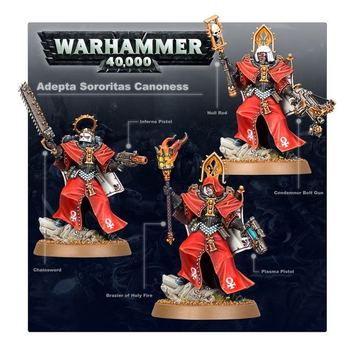 Chanoinesse - Adepta Sororitas - wh40k