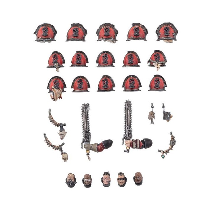 Bataillon Red Corsairs: Seigneurs du Maelström - wh40k