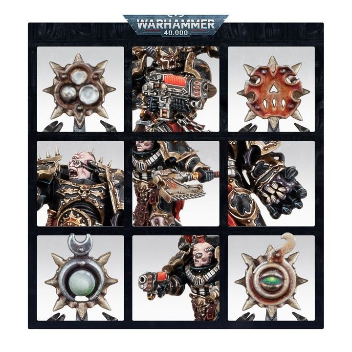 Élus - Chaos Space Marines - wh40k
