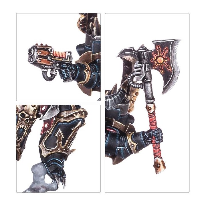 Seigneur du Chaos avec Réacteur Dorsal - Chaos Space Marines - wh40k