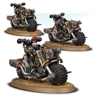 Motards du Chaos - Chaos Space Marines - wh40k