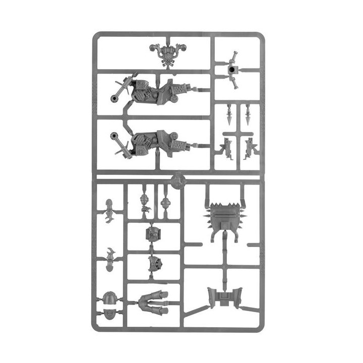Motards du Chaos - Chaos Space Marines - wh40k