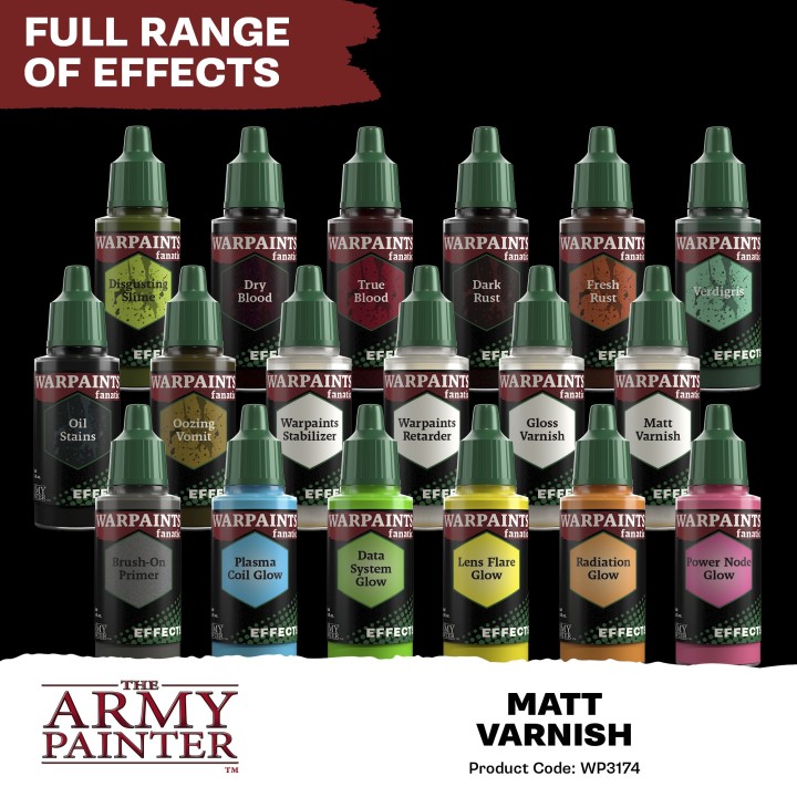 TAP - Warpaints Fanatic Effects : Matt Varnish