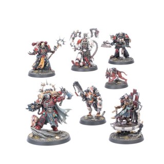Huron Blackheart et les Maîtres du Maelström - Chaos Space Marines - wh40k