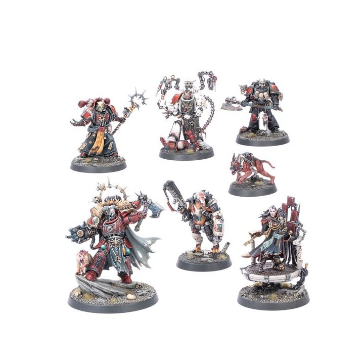 Huron Blackheart et les Maîtres du Maelström - Chaos Space Marines - wh40k