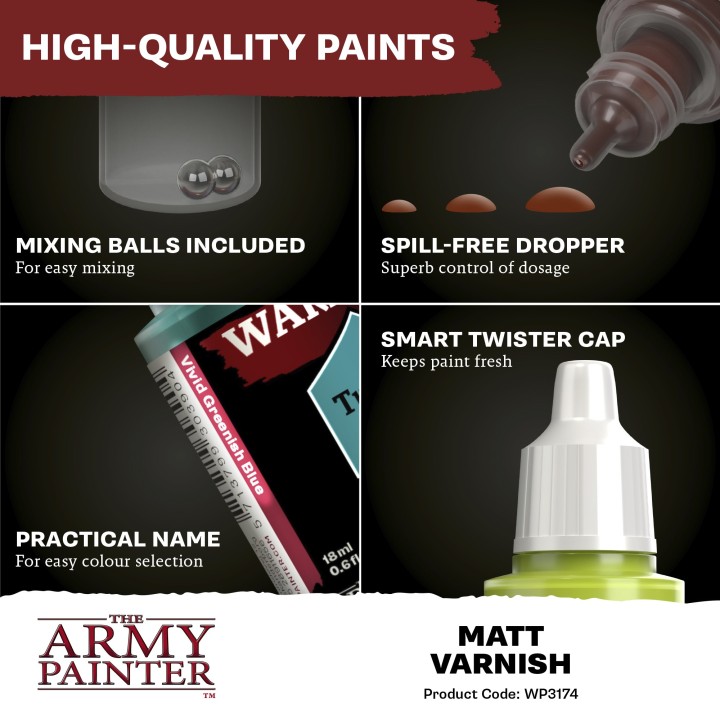 TAP - Warpaints Fanatic Effects : Matt Varnish