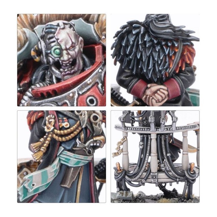 Huron Blackheart et les Maîtres du Maelström - Chaos Space Marines - wh40k