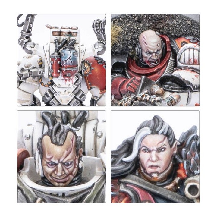 Huron Blackheart et les Maîtres du Maelström - Chaos Space Marines - wh40k