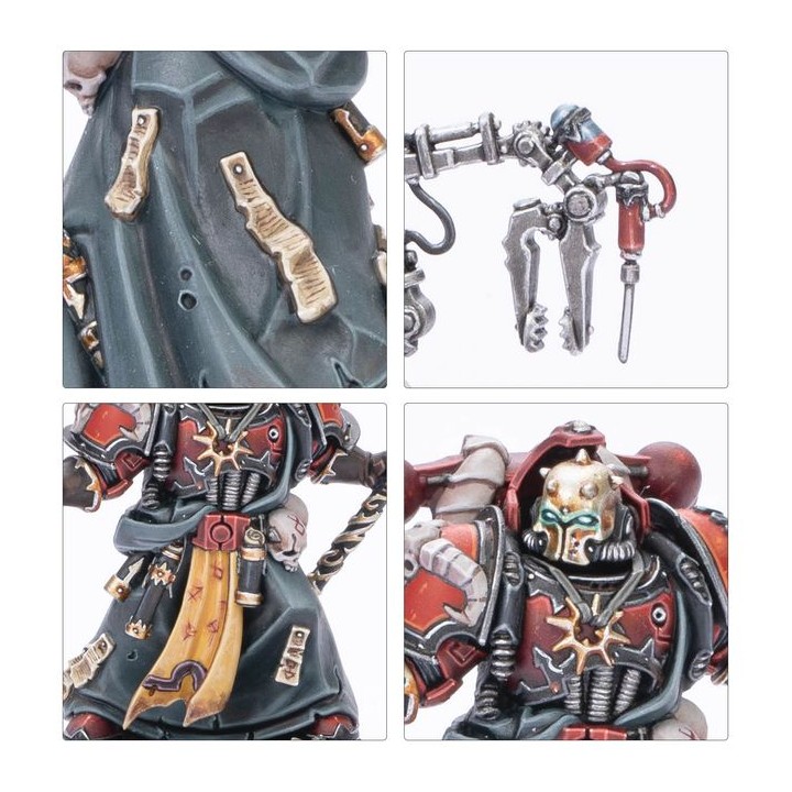 Huron Blackheart et les Maîtres du Maelström - Chaos Space Marines - wh40k
