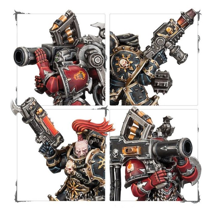 Havocs - Chaos Space Marines - wh40k