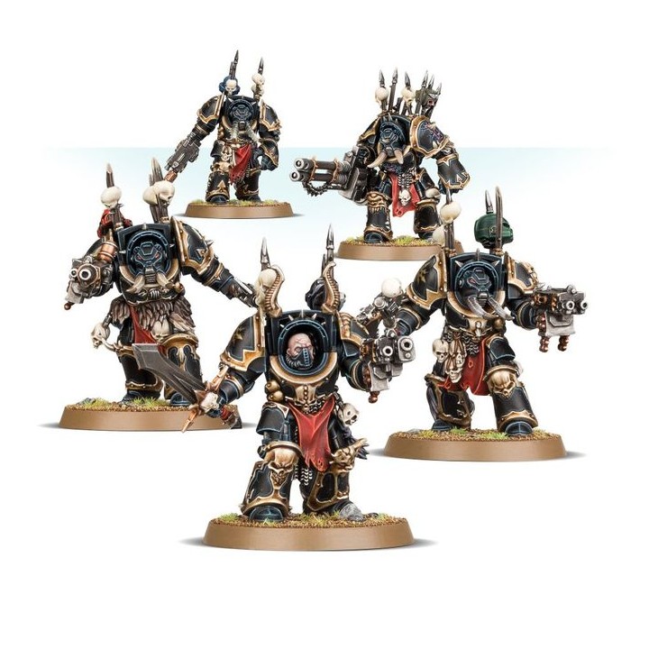 Escouade Terminator du Chaos - Chaos Space Marines - wh40k