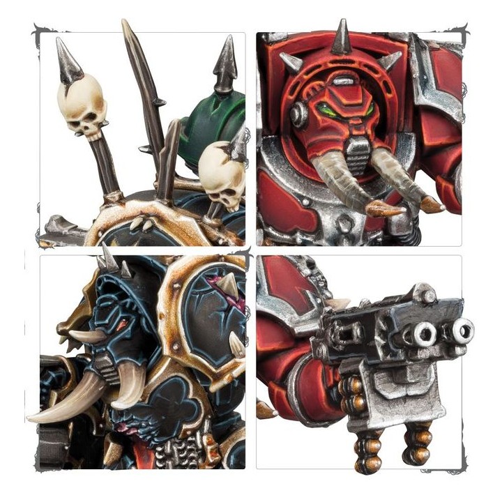 Escouade Terminator du Chaos - Chaos Space Marines - wh40k