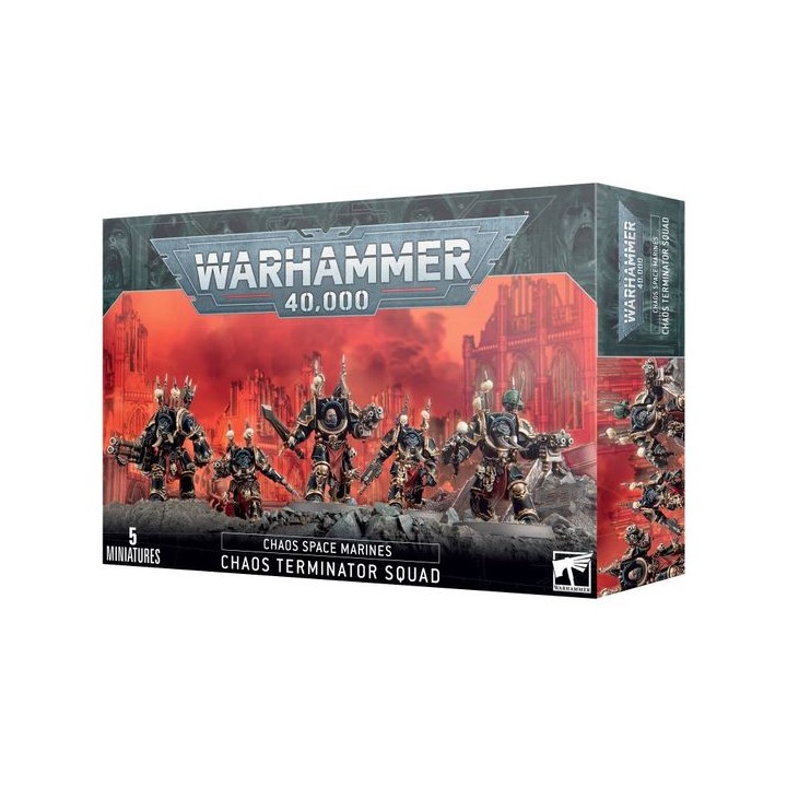 Escouade Terminator du Chaos - Chaos Space Marines - wh40k