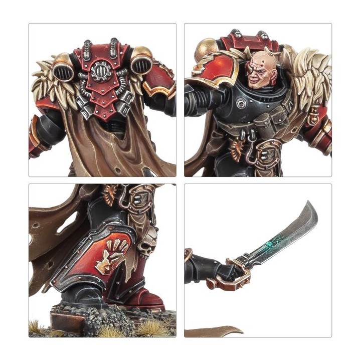 Capitaine-écumeur Red Corsair - Chaos Space Marines - wh40k