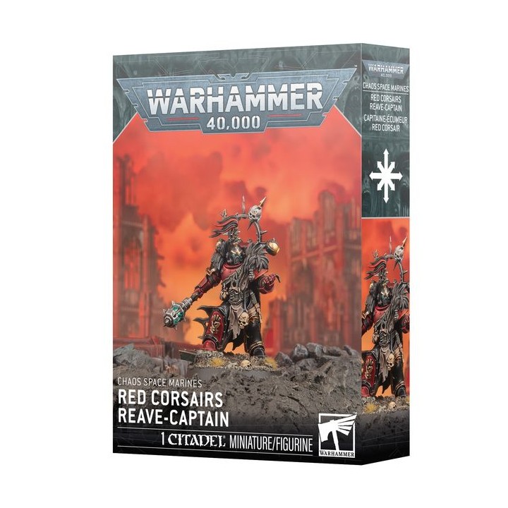 Capitaine-écumeur Red Corsair - Chaos Space Marines - wh40k