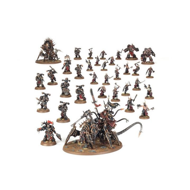 Bataillon: Bande de Guerre des Space Marines du Chaos - Chaos Space Marines - wh40k