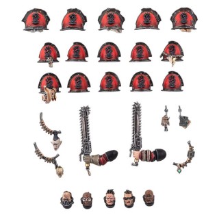 Améliorations et Décalcos Red Corsairs - Chaos Space Marines - wh40k