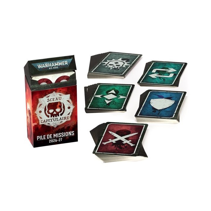 Pile de Missions Sceau Capitulaire 2026-27 - wh40k