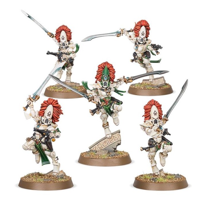 Banshees Huantes - Aeldari - wh40k