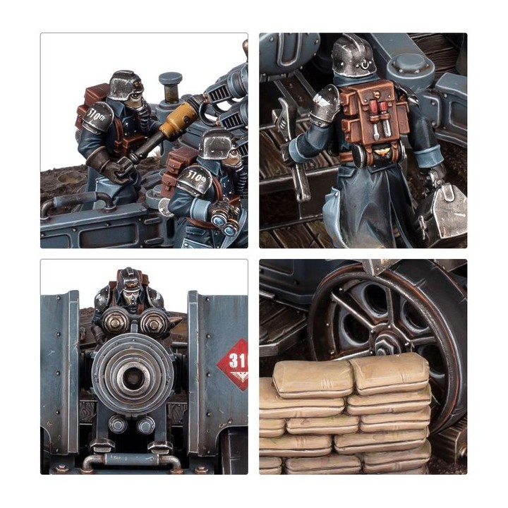 Équipe d'Artillerie - Astra Militarum - wh40k