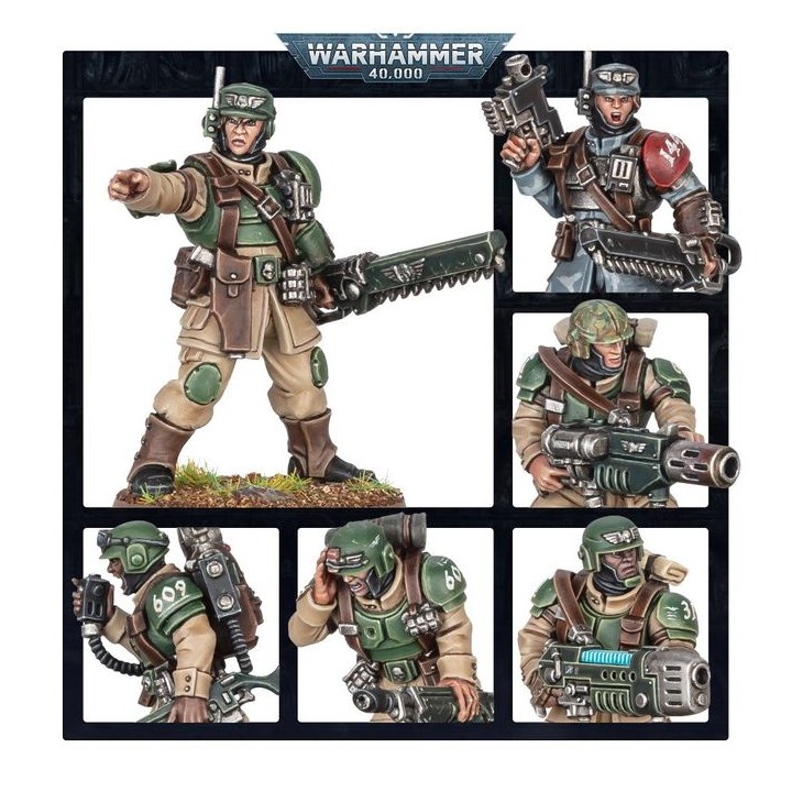 Troupes de Choc Cadiennes - Astra Militarum - wh40k