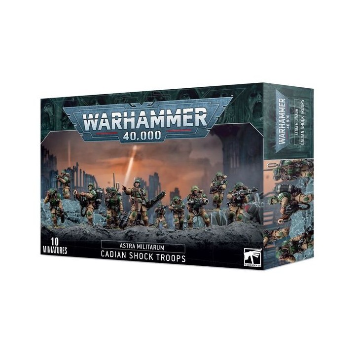 Troupes de Choc Cadiennes - Astra Militarum - wh40k