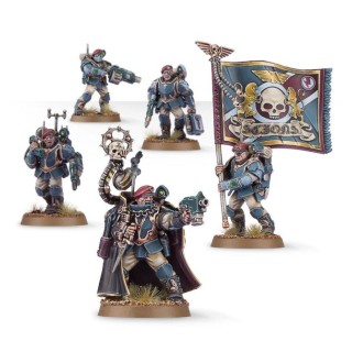 Escouade d'État-Major du Militarum Tempestus - Astra Militarum - wh40k