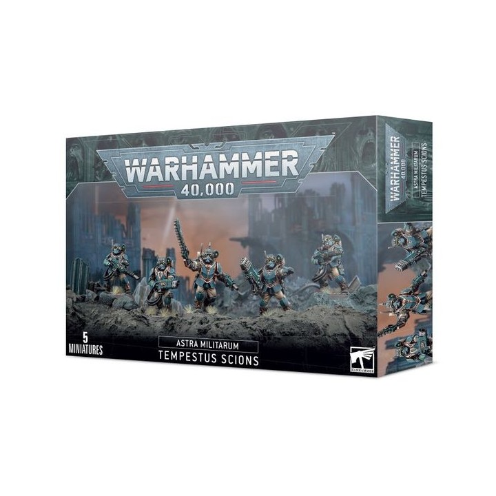 Escouade d'État-Major du Militarum Tempestus - Astra Militarum - wh40k