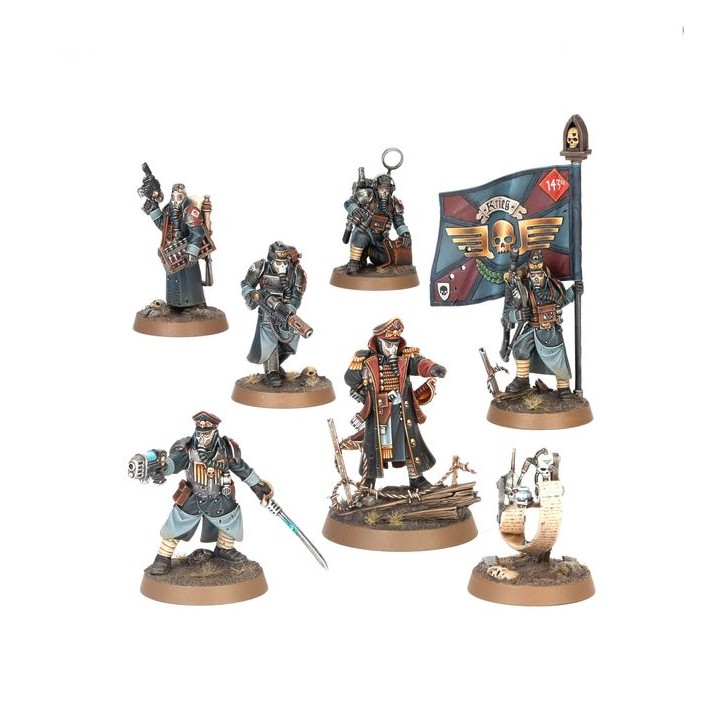 Escouade d'État-major de Krieg - Astra Militarum - wh40k